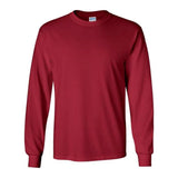 Gildan Ultra Cotton Long Sleeve T-Shirt - Cardinal Red, Xl
