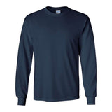 Gildan Ultra Cotton Long Sleeve T-Shirt - Navy, Xl