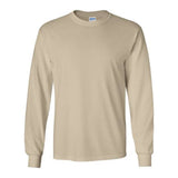 Gildan Ultra Cotton Long Sleeve T-Shirt - Sand, M