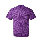 Dyenomite Cyclone Pinwheel Tie-Dyed T-Shirt - Purple, M