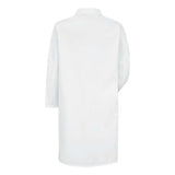 Red Kap Gripper - Front Butcher Frock - Exterior Chest Pocket - White, M
