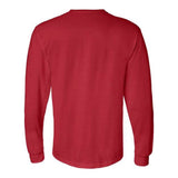 Gildan Dryblend 50/50 Long Sleeve T-Shirt - Red, S