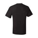 Hanes Beefy-T Short Sleeve Pocket T-Shirt - Black, S