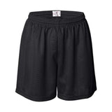Badger Women'S Pro Mesh 5 Shorts With Solid Liner - Black, L
