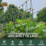 5' or 6' Monster Plant Support! Custom Trellis & Tomato Cage Kit - The All Purpose Heavy Lifter