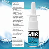 Shusher Care Saline Nasal Spray – Drug-Free, Preservative-Free Congestion Relief for Babies & Family