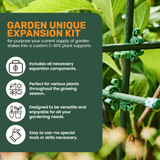 The C-BITE Maker Kit Plant Support System - with or without 5' Upright Garden Stakes