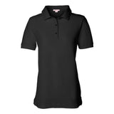 Featherlite Women'S Silky Smooth Piqu Sport Shirt - Black, M