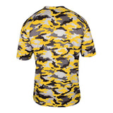 Badger Camo T-Shirt - Gold, S