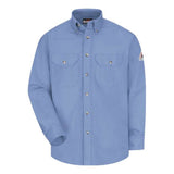 Bulwark Dress Uniform Shirt - Excel Fr Comfortouch - 7 Oz. - Light Blue, M