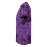 Dyenomite Crystal Tie-Dyed T-Shirt - Purple, M