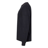 Comfort Colors GarmentDyed Heavyweight Long Sleeve Pocket TShirt Black, L