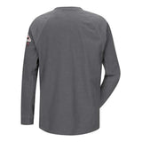 Bulwark Flame Resistant Long Sleeve Shirt - Long Sizes - Charcoal, Xlt