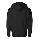 Independent Trading Co. Heavyweight Full-Zip Hooded Sweatshirt - Black, Xl