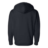 Independent Trading Co. Heavyweight Full-Zip Hooded Sweatshirt - Navy, Xl