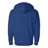 Independent Trading Co. Heavyweight Full-Zip Hooded Sweatshirt - Royal, Xs