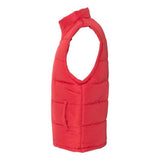 Burnside Puffer Vest - Red, L