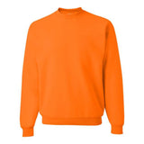 Jerzees Nublend Crewneck Sweatshirt - Safety Orange, M