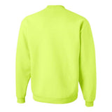 Jerzees Super Sweats Nublend Crewneck Sweatshirt - Safety Green, Xl
