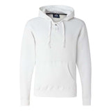 J. America Sport Lace Hooded Sweatshirt - White, L