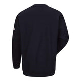 Bulwark Pullover Crewneck Sweatshirt - Cotton/Spandex Blend - Long Sizes - Navy, Lt