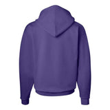 Hanes Ecosmart Hooded Sweatshirt - Purple, M