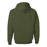 Jerzees Nublend Hooded Sweatshirt - Military Green, S