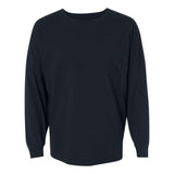 J. America Unisex Game Day Jersey Long Sleeve T-Shirt - Navy, L