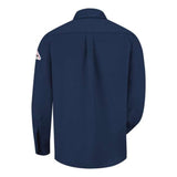 Bulwark Uniform Shirt Long Sizes - Navy, Lt
