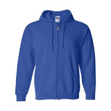 Gildan Heavy Blend Full-Zip Hooded Sweatshirt - Royal, L
