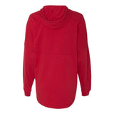J. America Hooded Game Day Jersey T-Shirt - Red, Xs