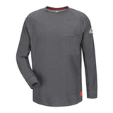 Bulwark Flame Resistant Long Sleeve Shirt - Charcoal, M