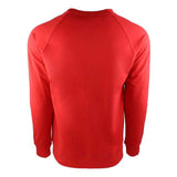 Next Level The French Terry Raglan Crew - Red, Xs