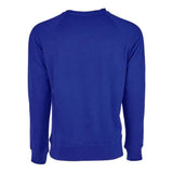 Next Level The French Terry Raglan Crew - Royal, S