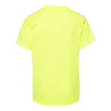 Hanes Ecosmart Youth Short Sleeve TShirt Safety Green, L
