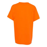 Hanes Ecosmart Youth Short Sleeve TShirt Safety Orange, XL
