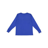 Lat Youth Fine Jersey Long Sleeve Tee - Royal, M