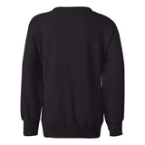 Hanes Ecosmart Youth Crewneck Sweatshirt - Black, L