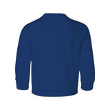 Jerzees Dri-Power Youth Long Sleeve 50/50 T-Shirt - Royal, L