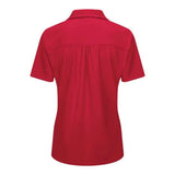 Red Kap Women'S Performance Knit Flex Series Pro Polo - Red, S