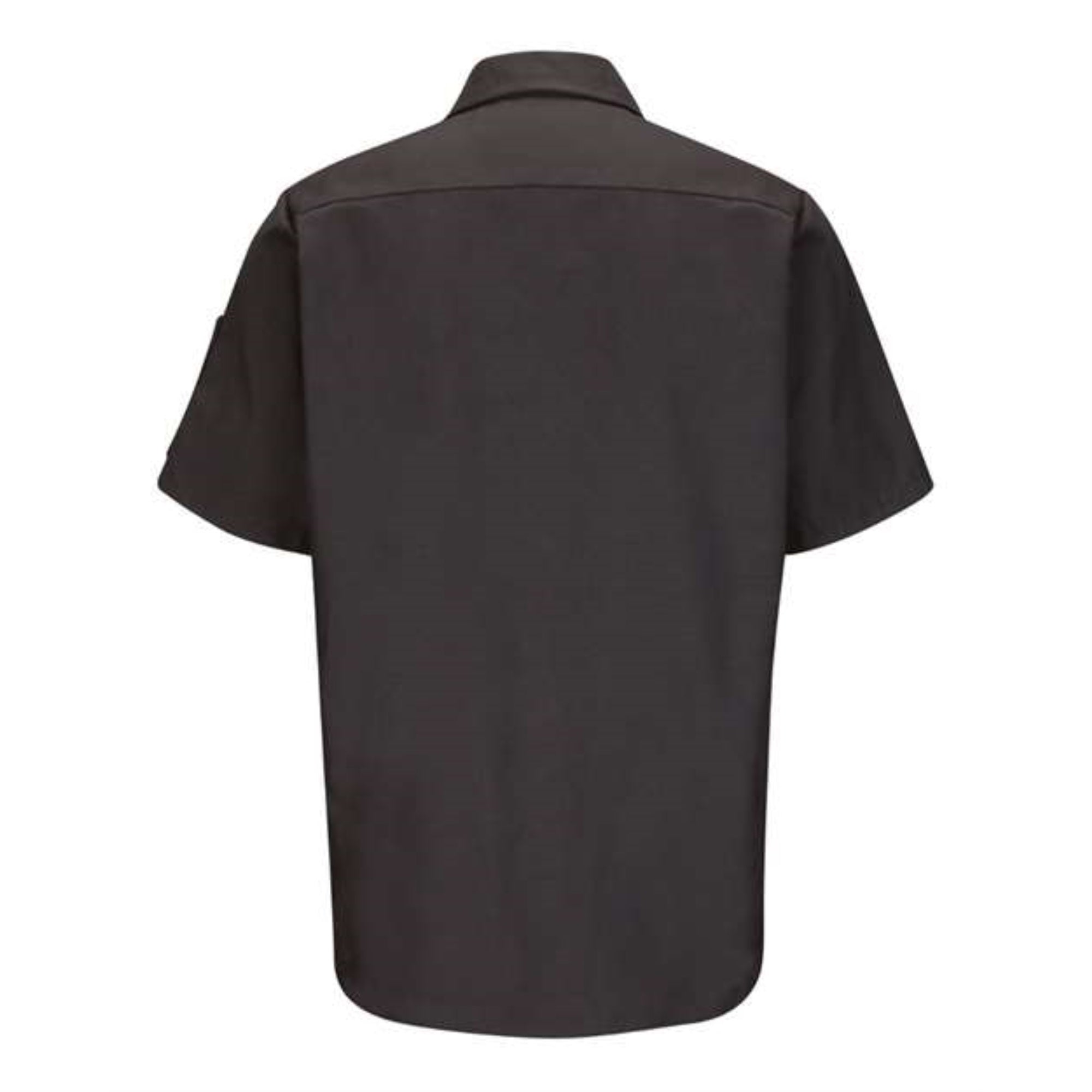 Red Kap Short Sleeve Automotive Crew Shirt - Long Sizes - Charcoal, Xlt