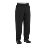 Chef Designs Baggy Chef Pants - Black, Xs