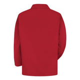 Red Kap Lapel Counter Coat - Red, M