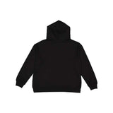 Lat Youth Pullover Hooded Sweatshirt - Black, M