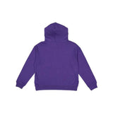 Lat Youth Pullover Hooded Sweatshirt - Purple, Xl