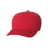Flexfit 110 Mini-Piqu Cap - Red, Adjustable