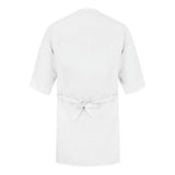 Red Kap Collarless Poplin Butcher Wrap - White, S