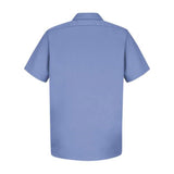 Red Kap Short Sleeve Uniform Shirt Tall Sizes - Light Blue, Lt