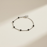 AC Gold Plated Bracelet with Colored Zircon Gemstone