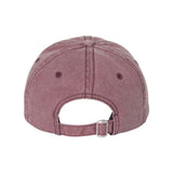 Sportsman Pigment-Dyed Cap - Maroon, Adjustable